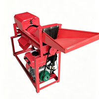 Machine à décortiquer le maïs et le blé entièrement automatique à moteur, petite taille, pour usage domestique, agricole, haute productivité