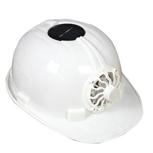 Hard Hat With <b>Fan</b> Ventilation Construction Safety Helmet Outdoor Work Protection Summer Use 6 Point Suspension - Product Image 3