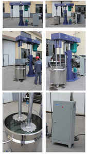 Dispersore a Doppio Albero ad Alta Velocità FDH 11kw di Farfly Cina, Miscelatore per Vernici di Alta Qualità da 500L - Product Image 4
