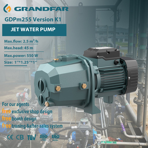 GRANDFAR Bomba de Agua a Chorro de Alto Flujo OEM de 220V 550W 45M, Versión GDPm255 K1, Bomba de Agua a Chorro de Alta Presión GDPm255 V, ¡Gran Oferta! - Product Image 1