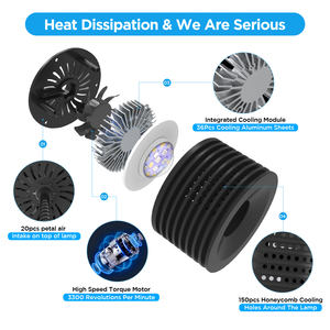 ตู้ปลาเลี้ยงปลาในน้ำจืด <span class=keywords><strong>Lominie</strong></span> Asta 20 พร้อมไฟ <span class=keywords><strong>LED</strong></span> สำหรับตู้ปลา 18 วัตต์ พร้อมรีโมทคอนโทรล - Product Image 3