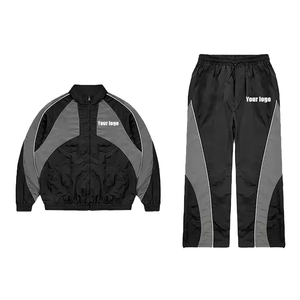 Chándal Deportivo de Invierno para Hombre de Alta Calidad, con Cremallera, Estilo Urbano, Venta al por Mayor, Chándal de Jogging de Poliéster de Punto Transpirable - Product Image 4