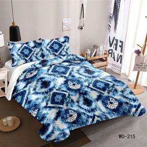 Juego de ropa de cama con tinte anudado, funda nórdica colorida de tamaño Queen y King Size para decoración de dormitorio, 3 piezas - Product Image 5