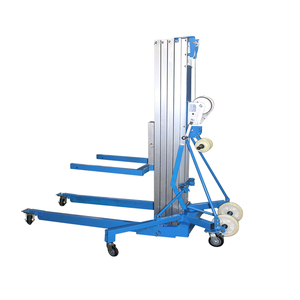 Giá rẻ Vật liệu thang máy có thể được sử dụng trong nhà hoặc ngoài trời dọc mast Cargo Lift công cụ tùy chỉnh điện áp - Product Image 6