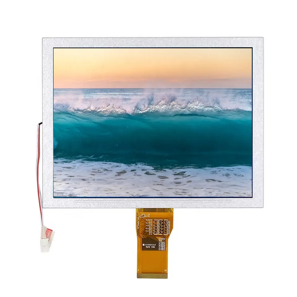 8 inch Industrial LCD Display Screen Module TM080SDH01-00 / 800(RGB)*600 SVGA TM080SDH01 8.0" Liquid Crystal Display Panel