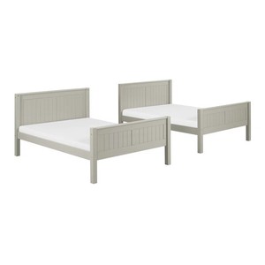 Letto a Castello per Bambini in Pino, Moderno e Semplice, Smontabile con Scala e Sponde di Sicurezza, Salvaspazio, per Commercio Estero Transfrontaliero, Vendita all'Ingrosso - Product Image 3