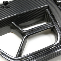 Calandre avant en fibre de carbone sèche G80 style CSL pour BMW M3 G80 G82 G83 M4 avec ACC, calandre de pare-chocs avant en carbone pour automobile