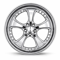 12.000 Ton Roda Tempa Dua Bagian Untuk Aston Martin DBS Vantage 20 21 Inci Multi Spoke Velg Alloy Tempa Khusus VIA