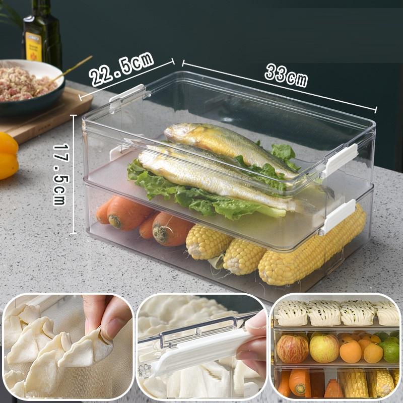 Deuxième étage haut de gamme (1 couvercle, 2 boîtes)