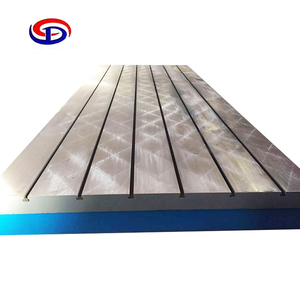 Personnalisé durable en fonte <span class=keywords><strong>plate</strong></span>-forme de travail en fonte plaque de <span class=keywords><strong>surface</strong></span> avec fentes En T - Product Image 2