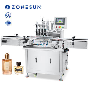 ZONESUN, lavaojos automático, cosméticos, relleno de bebidas, fragancia, líquido al vacío, botella pequeña, máquina de llenado de Perfume - Product Image 1