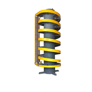 Sekrup Konveyor Pabrik 400Mm Lebar Kotak Karton Tugas Berat Memberikan Rantai Konveyor Spiral - Product Image 1