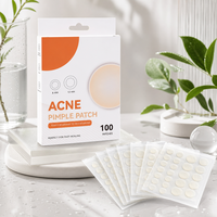 Patchs Hydrocolloïdes Ronds Invisibles et Imperméables pour l'Acné et les Boutons, 8mm et 12mm, pour Soins de la Peau, Provenant de Fournisseurs en Gros