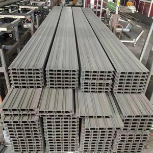 LINGRUI Günstige Wand verkleidung Hochwertige hohle Außen <span class=keywords><strong>Wpc</strong></span> Wand paneel Outdoor <span class=keywords><strong>Wpc</strong></span> Louver Wand Paneel geriffelte Platte - Product Image 4