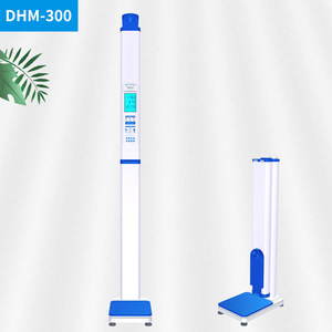 Báscula Digital de Altura y Peso Dhm-300 con Capacidad de 200 Kg, Dispositivo Multifuncional para Chequeo de Salud - Product Image 3