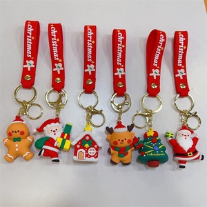 Llavero Personalizado de PVC 3D con Diseño de Feliz Navidad, <span class=keywords><strong>My</strong></span> <span class=keywords><strong>Melody</strong></span>, <span class=keywords><strong>Hello</strong></span> Kitty, Serie Anime, Accesorios de Moda - Product Image 2
