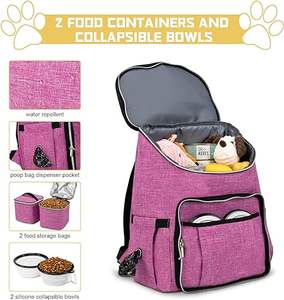 Muestra gratuita de transportín para gatos con etiqueta de identificación, transportín para gatos aprobado por la TSA, transportín plegable de viaje para mascotas de lados suaves, 12 oz. - Product Image 2