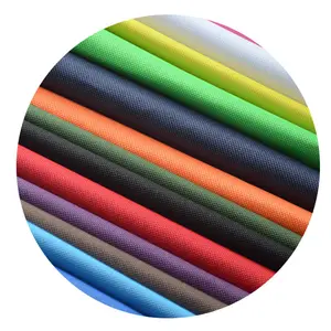 Vente en gros usine prix direct 600D polyester Oxford PVC enduit couleur unie tissu Oxford pour vêtements sacs