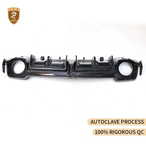 ऑडी r8 2019-2025 मॉडल कार के लिए अपग्रेड कैप्स्ट ड्राई कार्बन बॉडीकिट फ्रंट लिप साइड स्कर्ट रियर डिफ्यूज़र बम्पर कैन्डर्स बॉडी किट - Product Image 6