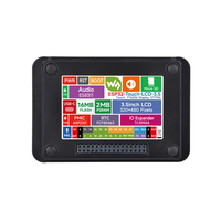 Carte de développement ESP32 avec écran tactile LCD de 3,5 pouces à coins arrondis, 320*480, puce de codec audio intégrée, microphone et haut-parleur intégrés
