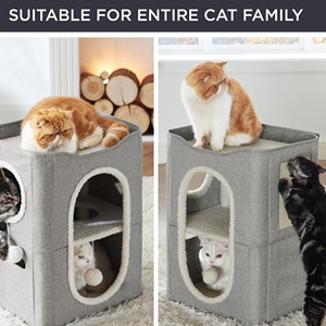 Wholesale Customized Multi Level Sisal <b>Cat</b> Scratching Barrel Tower <b>Scratch</b> <b>Post</b> for <b>Large</b> <b>Cats</b> Pet Stores - Product Image 3