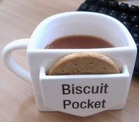 Mug de poche en porcelaine blanche avec impression personnalisée