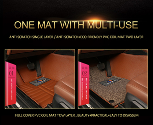 La fabbrica di <span class=keywords><strong>tappetini</strong></span> per auto vende tappetino per auto 5D, pelle sintetica pressata a caldo, tappetino per auto RAV4 - Product Image 3