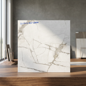 Carreaux de sol en céramique mate décoratifs numériques 400x400mm, en porcelaine émaillée, pour salle de bain, salon, intérieur - Product Image 6