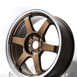 กระทะล้อรถสปอร์ต <span class=keywords><strong>TE37</strong></span> แบบเว้า 6 ก้าน <span class=keywords><strong>5</strong></span> <span class=keywords><strong>รู</strong></span> ขนาดสั่งทำพิเศษ สีดำ <span class=keywords><strong>20</strong></span> นิ้ว 5x114.3 ล้อฟอร์จ สำหรับรถนิสสัน GT-R - Product Image 3