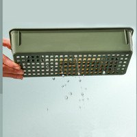 Boîte de rangement pour couverts de cuisine, égouttoir à ustensiles, support de rangement pour couverts, porte-ustensiles domestique, porte-baguettes