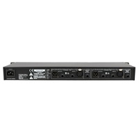XUNGUAN 166XL Compresseur/Limiteur Audio Professionnel Double Canal 1U Montable en Rack avec Connexions Audio XLR