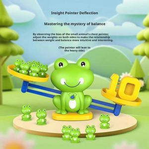 Juguete de Equilibrio Digital con Forma de Rana para Niños, Rompecabezas Educativo Temprano, Aprendizaje de Sumas y Restas, Equilibrio Matemático - Product Image 5