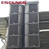 DSF-12A Double Haut-Parleur Line Array 12 Pouces avec Filtre Intégré, Enceinte Professionnelle à Gamme Complète pour Concerts