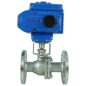 Válvula de Bola Motorizada Electrónica de Acero Inoxidable DN50 2 Pulgadas 12V 220V 24VDC con Actuador de Brida de PTFE para Agua OEM - Product Image 3