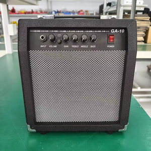 Amplificateur de <span class=keywords><strong>guitare</strong></span> électrique et de basse en acier de qualité GA-10 10 Watts avec rapport de test FCC – Vente en gros - Product Image 1