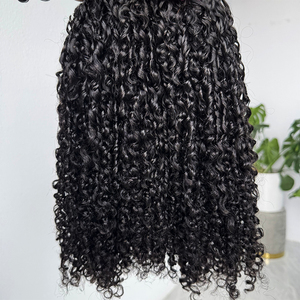 Extensiones de Cabello Humano Vietnamita Virgen, Rizado Pixie, con Cutícula Alineada, Super Double Drawn, al por Mayor - Product Image 1