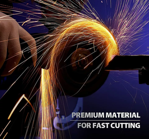 Discos de aleta de lijado de Zirconia azul de 4-1/2 \ "36 Grit 4,5 \" X 7/8 \ "Muelas abrasivas T29 Diámetro 115mm 10 unids/set 24 juegos/cartón - Product Image 4