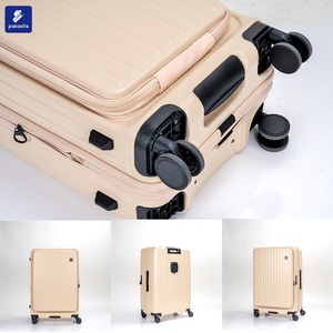 Vente en gros <span class=keywords><strong>de</strong></span> bagages à cadre en aluminium 3 pièces 20/24/28 pouces TSA Lock PC Hard Shell <span class=keywords><strong>Valise</strong></span> 360 ° Spinner Roues Voyage durable - Product Image 5