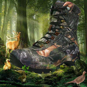 Stivali da Caccia Mimetici da Uomo Invernali Impermeabili con Suola Vibram in Gomma, Leggeri, Isolanti e Traspiranti - Vendita all'Ingrosso - Product Image 6