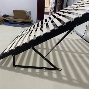 XinYue Yeni Tasarım Depolama Fonksiyonlu Karyola, Kavak Yaylı Ahşap Çıtalar, Sağlam Yapı, 200-400kg Taşıma Kapasitesi - Product Image 4