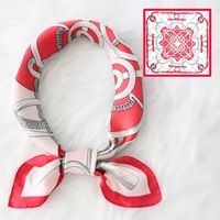 Foulards carrés en mousseline de soie haut de gamme pour mariage, vente chaude, personnalisés en satin de soie, cadeaux de fête nuptiale en gros, foulards carrés tendance