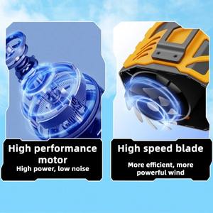 Nuevo Ventilador Portátil de Cuello para Exteriores, de Alta Potencia, con Carga USB, Ideal para Obras de Construcción - Product Image 5