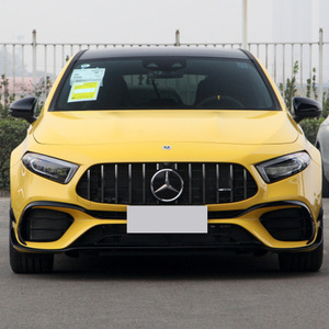 Kit de Carrocería para Parachoques Delantero para Mercedes-Benz Clase A W177 A180 A200 A220 A35 2019, Material PP Negro Brillante - Product Image 2