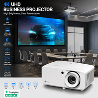 Projecteur laser 4K UHD Optoma JEV9012 pour l'apprentissage universitaire, 4500 lumens avec DMD 0.65 et projection standard