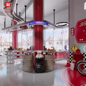 Diseño de Tienda Moderno, Accesorios de Madera, Decoración de Pared con Acrílico para Arte, Juguetes y Tiendas de Juguetes de Diseño - Product Image 2