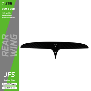 Hotsale OEM Factory Carbon Foil T359 Skinny Rear Wing SUP Hydrofoil Set Efoil <b>Pump</b> Surfing T359 OEM Factory Carbon Foil Fireball - Product Image 1