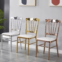 Chaise Napoléon Chiavari en gros pour hôtel de luxe, banquet, mariage, fête