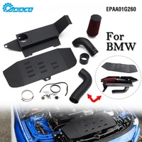 ADDCO - Kit d'admission d'air froid avec filtre et bouclier thermique EPMAN pour BMW 2012-2016 228i 320i 328i 420i 428i F22 F30 F32 EPAA01G260