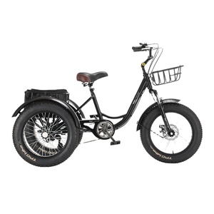 <span class=keywords><strong>Vélo</strong></span> électrique cargo à trois roues à vitesse unique de <span class=keywords><strong>20</strong></span> <span class=keywords><strong>pouces</strong></span> avec cadre en aluminium pliable entièrement antichoc Capacité de charge de 150 kg Tricycle - Product Image 1