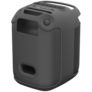 Haut-parleur Bluetooth portable OEM 15W avec basses puissantes, lumières RGB dynamiques, radio FM et indice IPX5 pour l'extérieur et les fêtes - Product Image 4